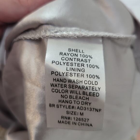 Alna be Size M Ivory Lace Overlay Bodycon Cocktail Dress Wedding Rehearsal - Picture 8 of 8